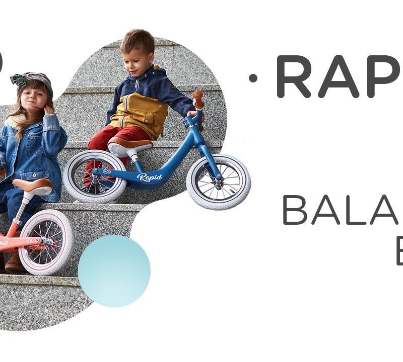 Велосипед біговий Kinderkraft Rapid синій KKRRAPIBLU0000 8