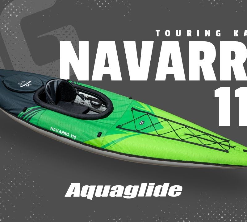 Байдарка надувна для 1 особи Aquaglide Navarro 110 10