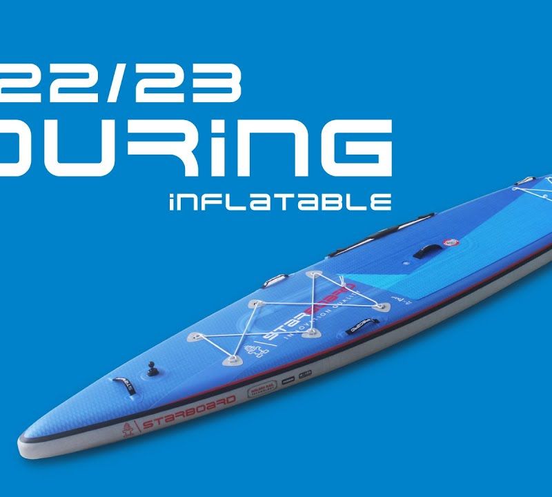 SUP дошка Starboard Touring M Deluxe SC 12'6" блакитна 13