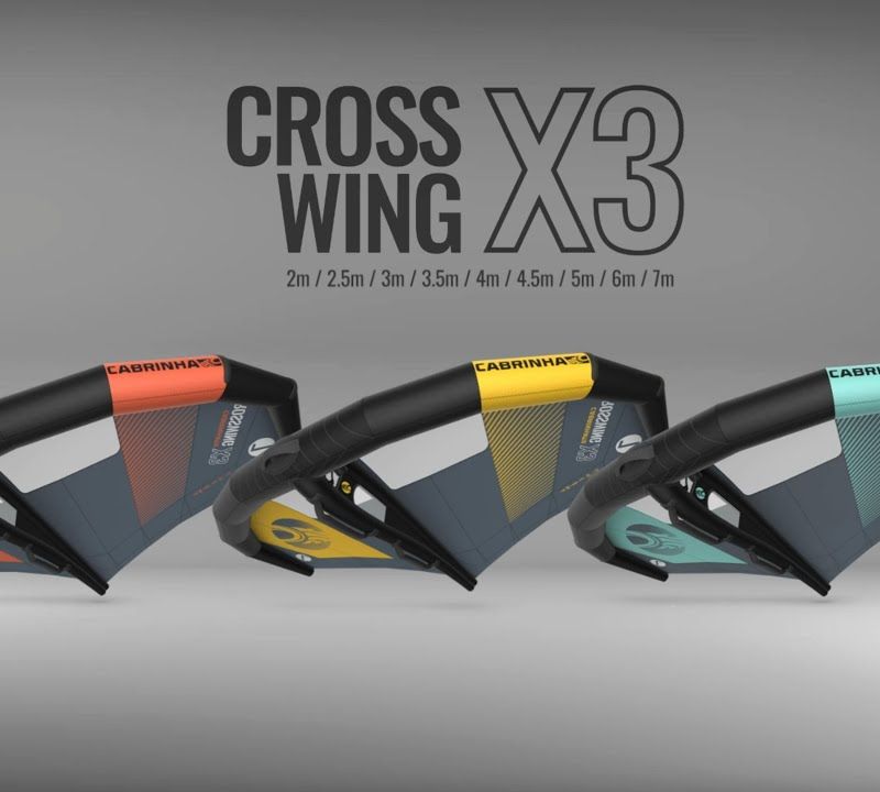 Крило для вінгфойлінгуу Cabrinha Crosswing X3 червоне K1KWX3WNG020001 6