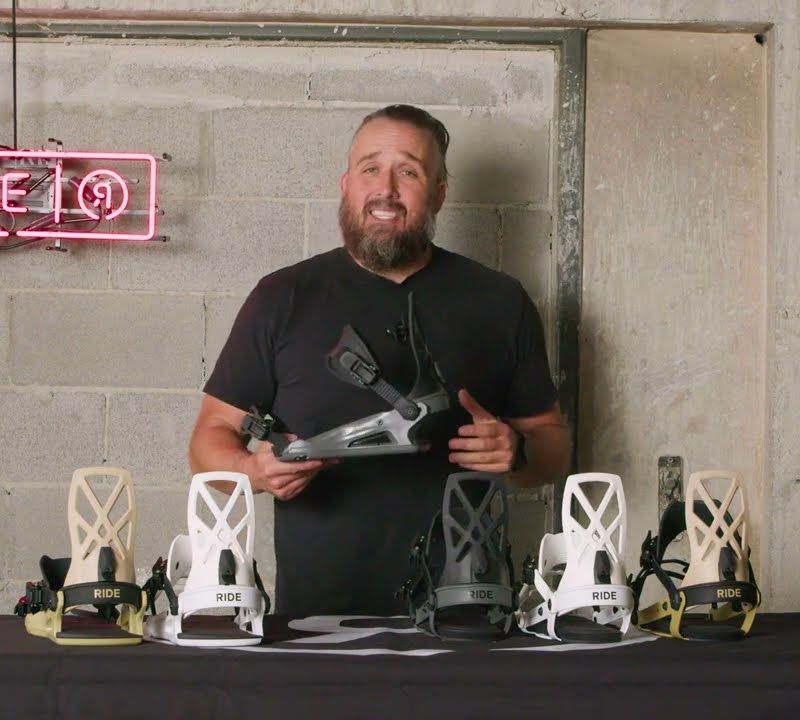 Кріплення для сноуборду RIDE CL-4 classic чорні 12E1013.1.1 5