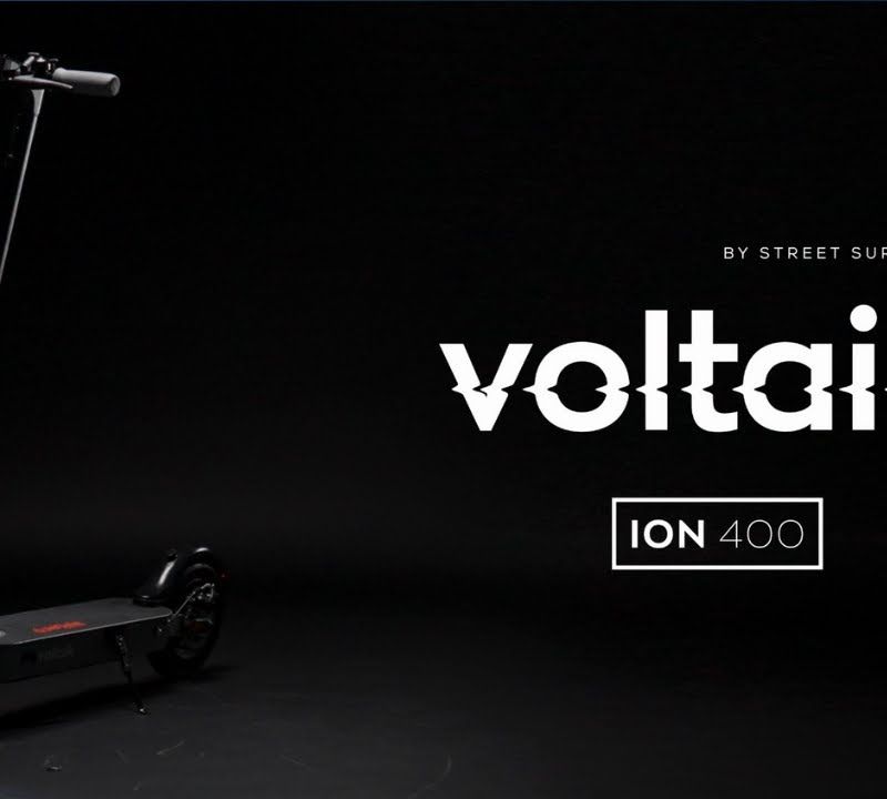 Електросамокат Street Surfing Voltaik Ion 400 сірий 11