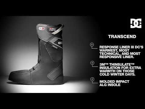 Черевики для сноуборду чоловічі DC Transcend off white/gum 14