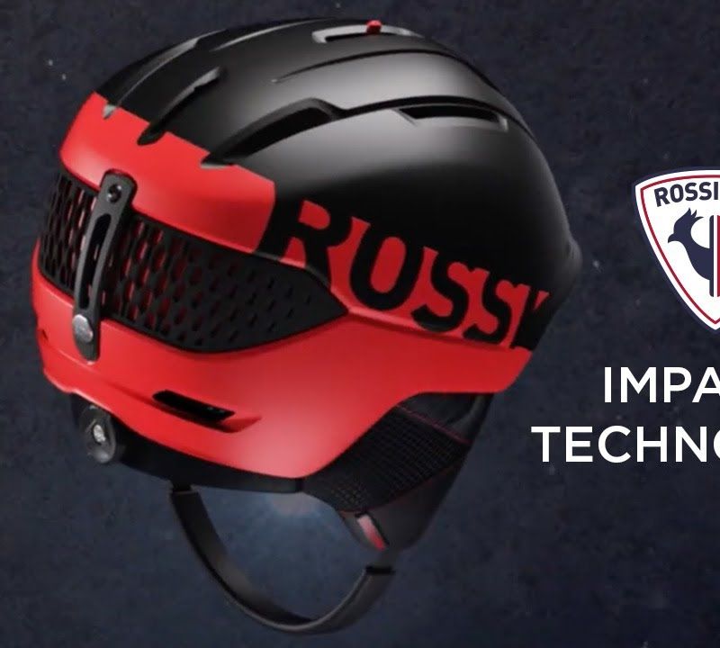 Шолом лижний Rossignol Fit Impacts black/white 16