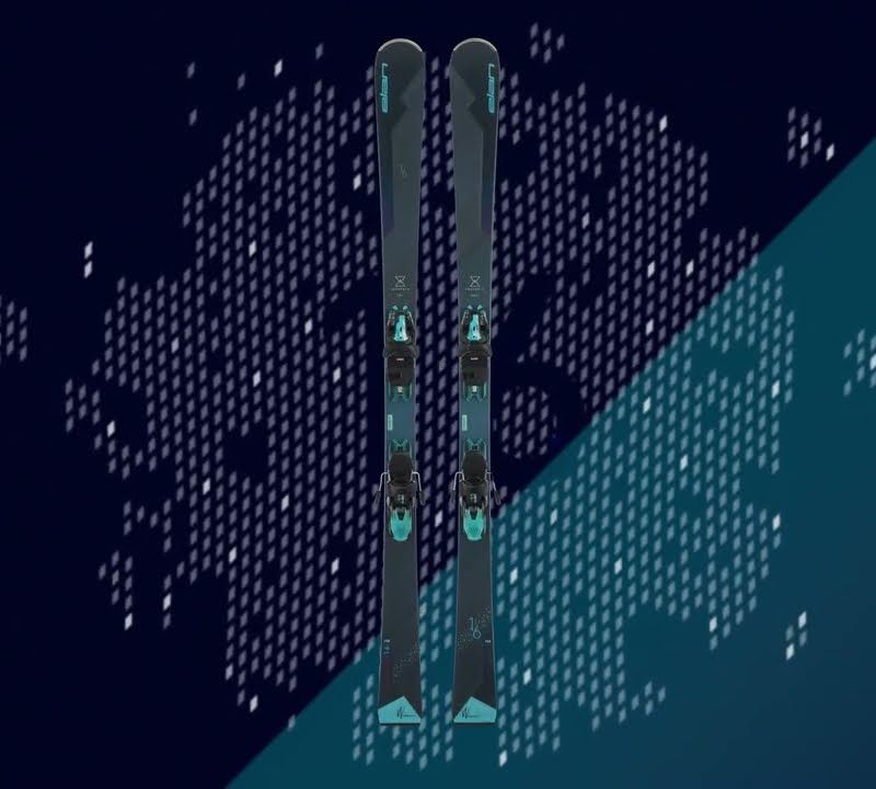 Лижі гірські жіночі Elan Insomnia 12 C PS + ELW 9 blue/orange 15