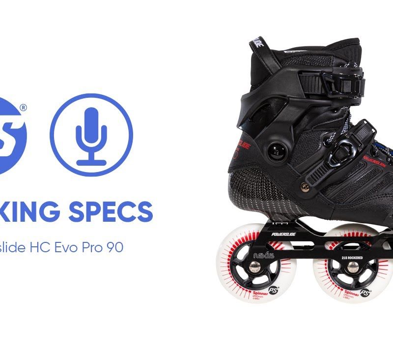 Роликові ковзани  чоловічі Powerslide HC Evo Pro 90 чорні 908379 16