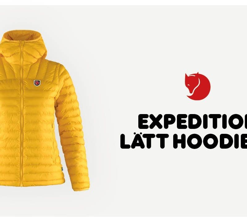 Пуховик жіночий Fjällräven Expedition Latt Hoodie black 9