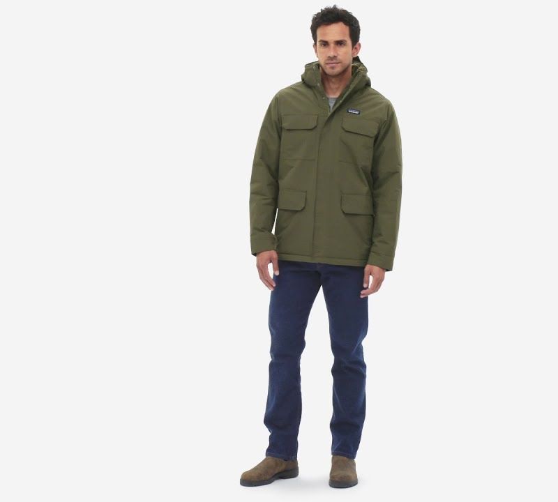 Куртка утеплена чоловіча Patagonia Isthmus Parka classic tan 13
