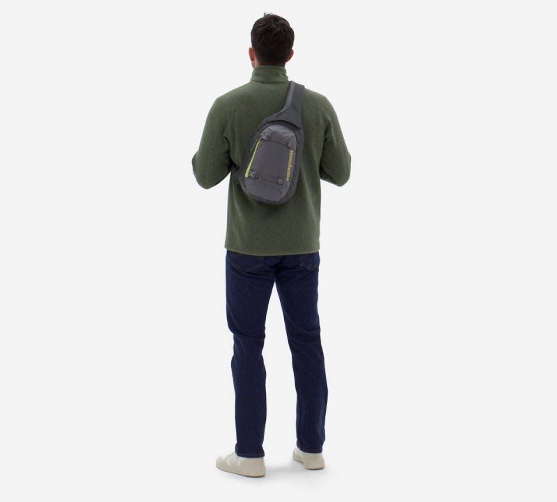Рюкзак через плече Patagonia Atom Sling 8 л з кроком синій 9
