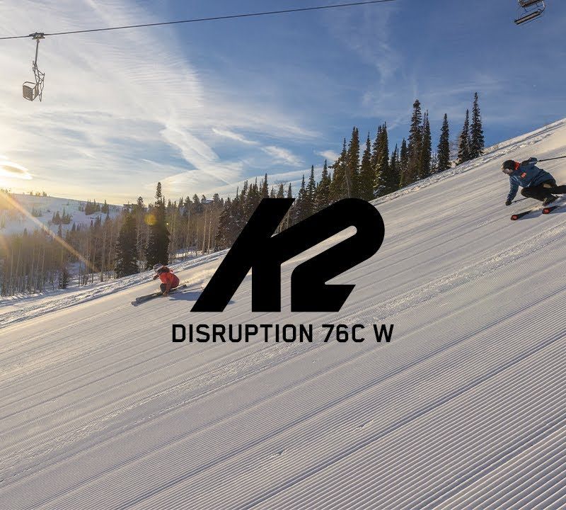Лижі гірські жіночі K2 Disruption 76C W + 10 Compact Quikclik Free білі 10G0406.143.1 12