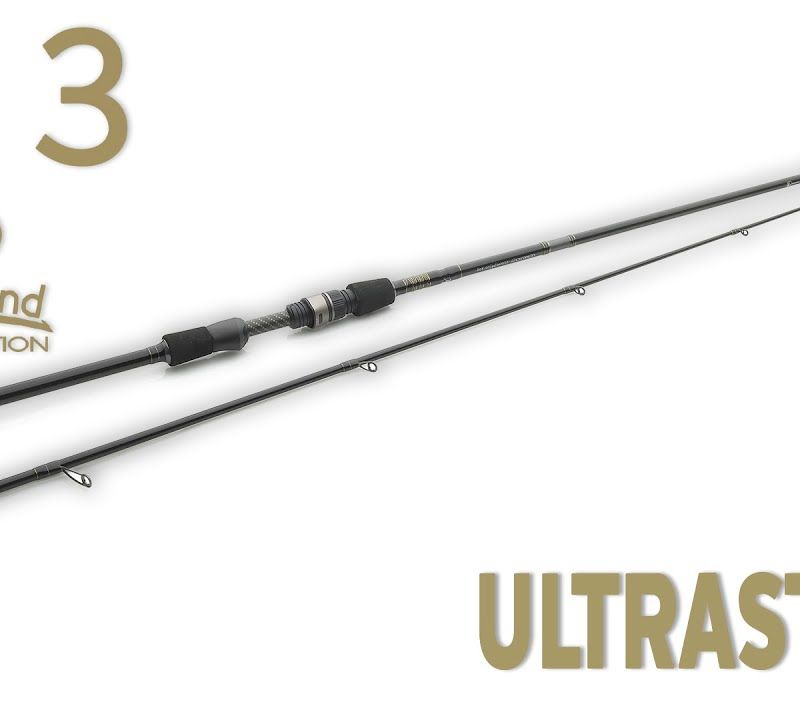 Спінінгова вудка Westin W3 UltraStick 2nd 2sec чорна W358-0702-ML 5