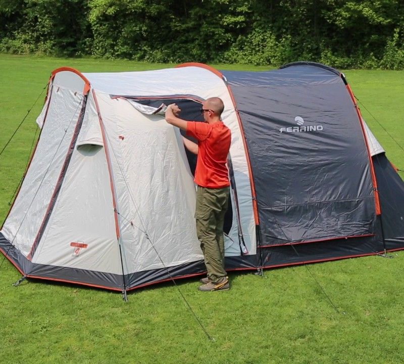 Намет кемпінговий для 5-ти осіб Ferrino Chanty 5 Deluxe white 4