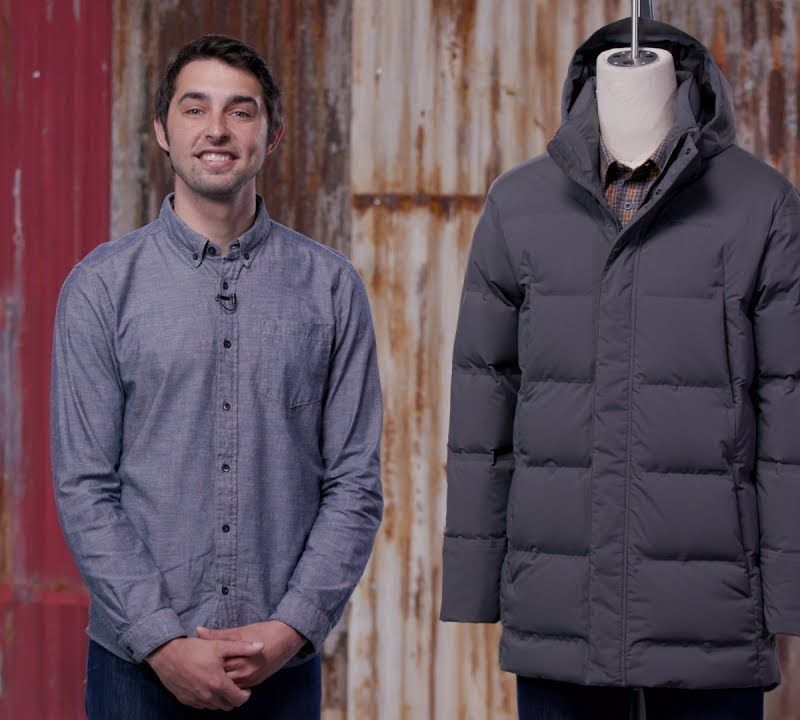 Чоловічий пуховик Patagonia Jackson Glacier Parka темно-синій 11