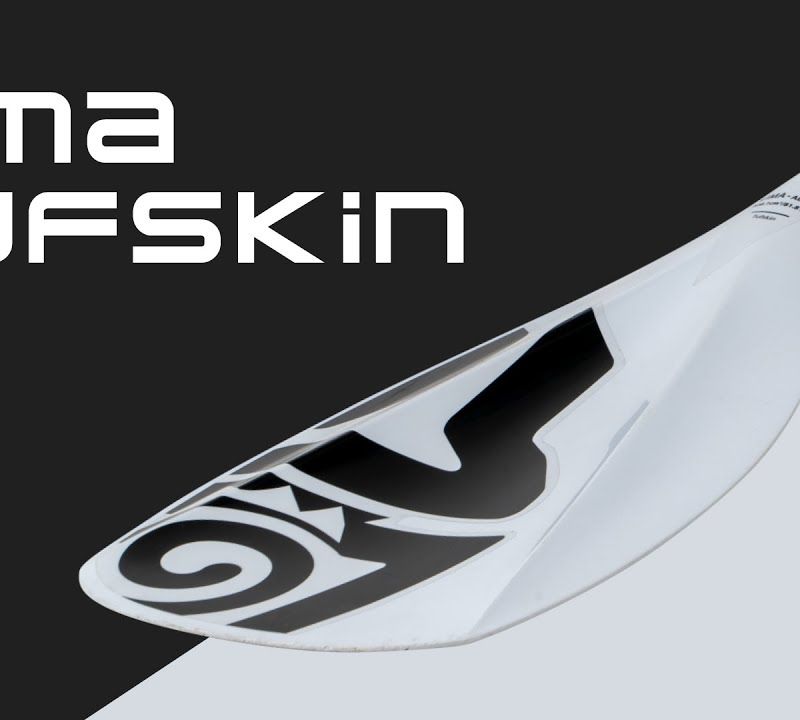 SUP-весло 3-компонентне Starboard Lima Tufskin 29mm Carbon чорно-біле S35 6