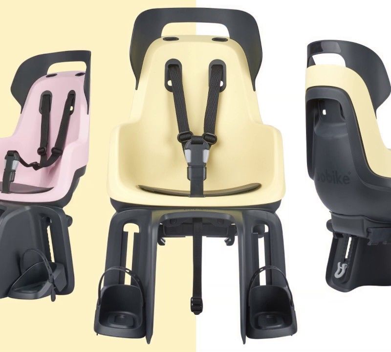 Крісло велосипедне дитяче bobike Go Maxi 1P macaron grey 9