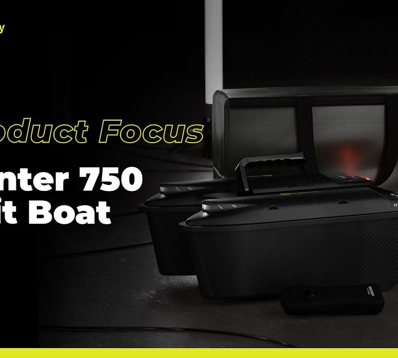 Човник для завозу прикормки RidgeMonkey Hunter 750 Bait Boat чорний RM469 8