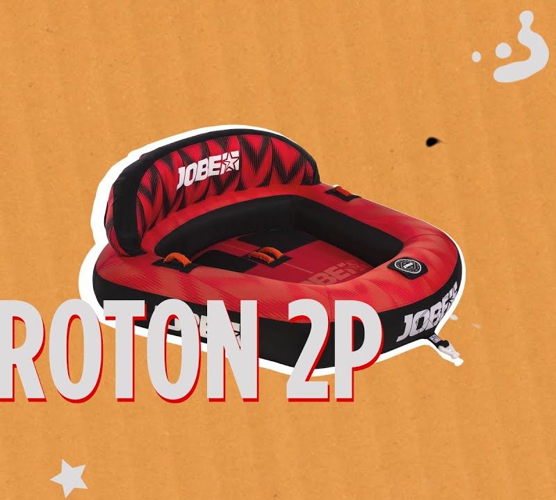 Плюшка для катання по воді JOBE Proton 2P червона 230220010 3