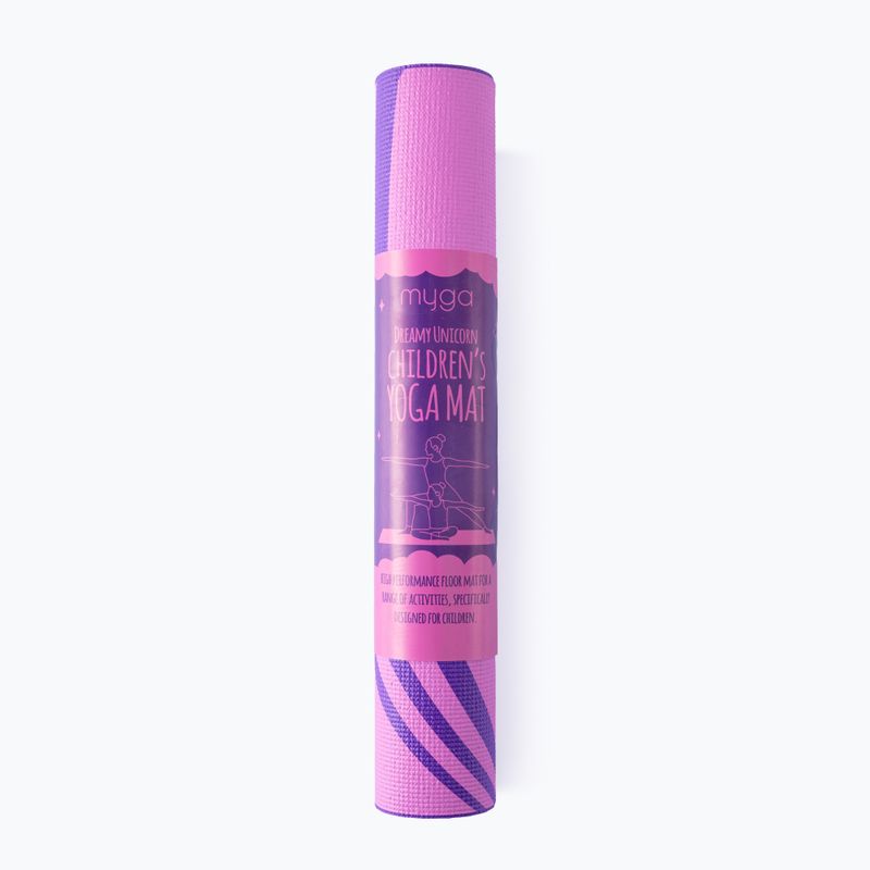 Килимок для йоги Myga Unicorn 3 mm purple 9