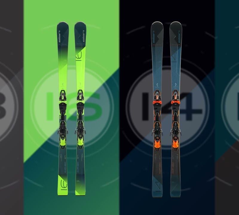Лижі гірські Elan Amphibio 12 C PS + ELS 11 black/green 13