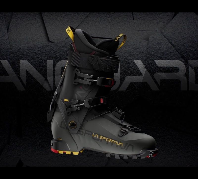 Черевики для скітуру чоловічі La Sportiva Vanguard сіро-жовті 89D900100 19