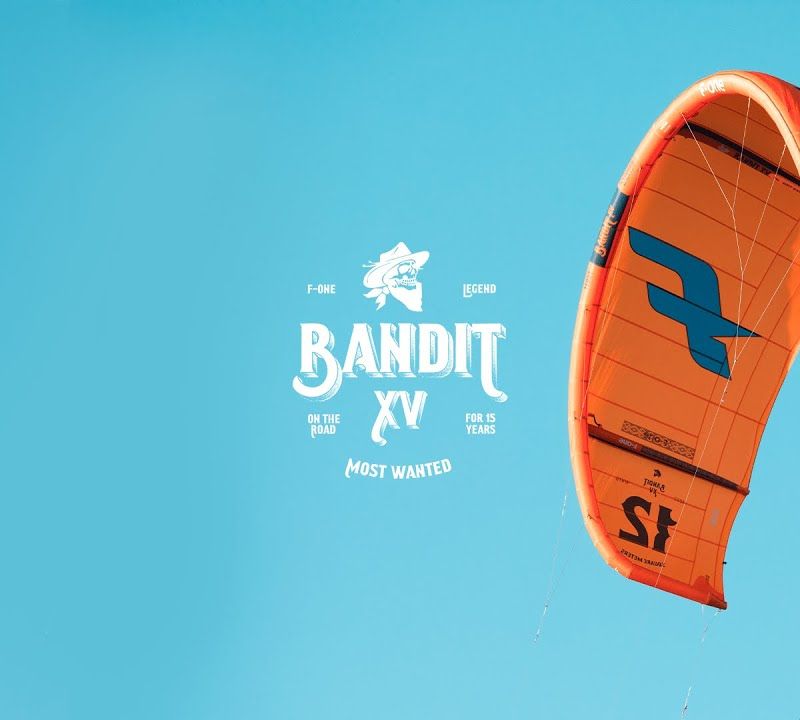Повітряний змій для кайтсерфінгу F-ONE Bandit XV flame/abyss 8