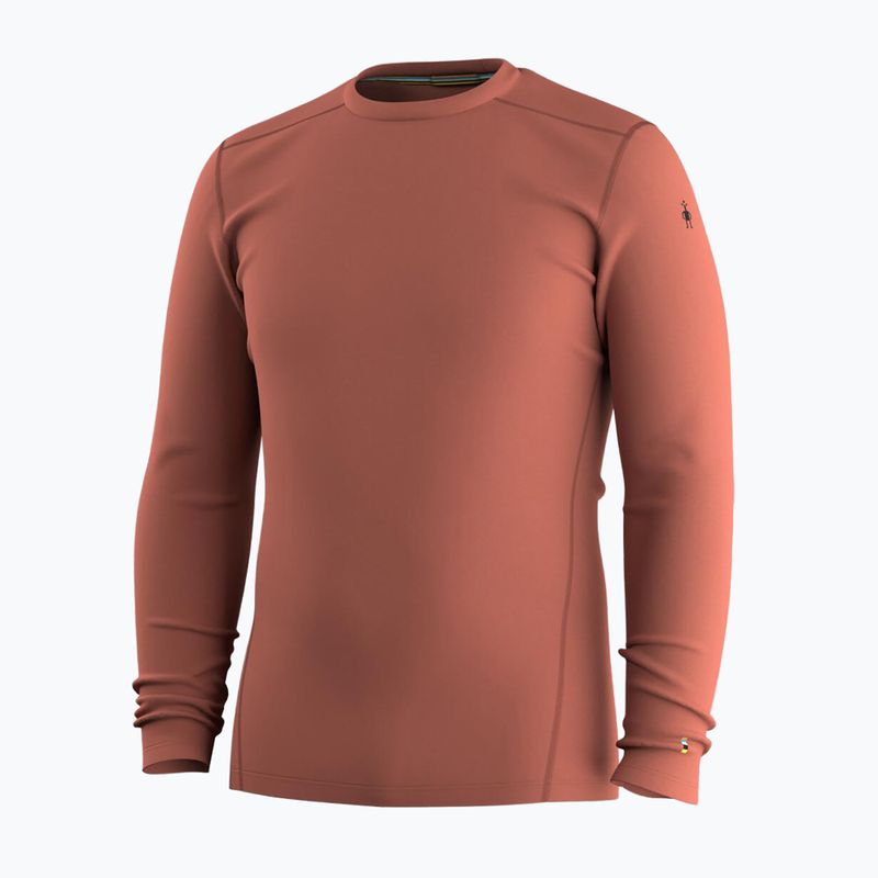 Кофта термоактивна чоловіча Smartwool Merino 250 Baselayer Crew Boxed burnt sienna 3