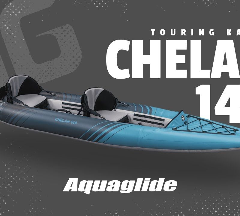 Байдарка надувна для 2-х осіб Aquaglide Chelan 140 8
