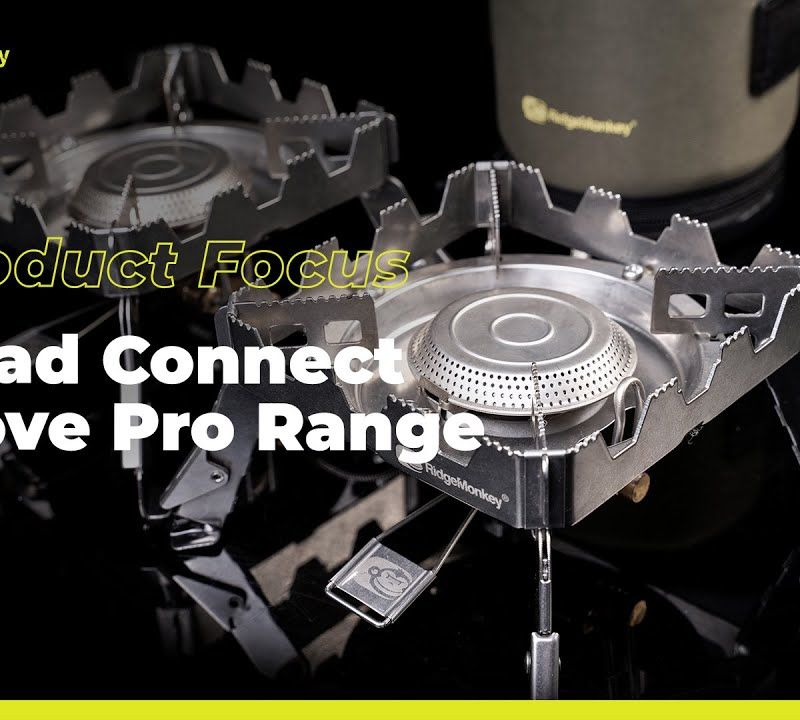 Газова плита одинарна RidgeMonkey Quad Stove Pro сріблястий RM183 3