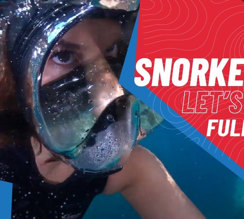 Повнолицева маска для снорклінгу Cressi Duke Dry Full Face clear/red 6