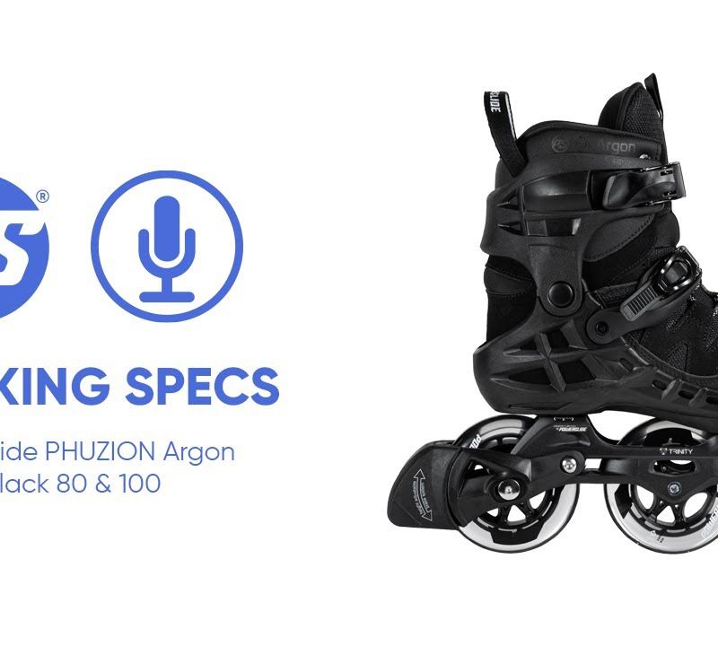 Роликові ковзани чоловічі Powerslide Phuzion Argon 80 чорні 940666 15