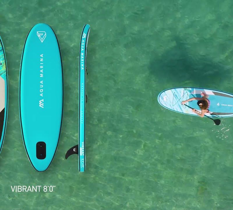 SUP-дошка Aqua Marina Vibrant 2.44м синя BT-22VIP 18