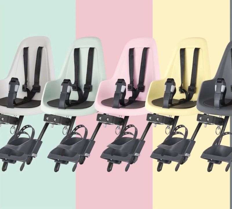 Крісло велосипедне дитяче bobike Go Mini cotton candy pink 6