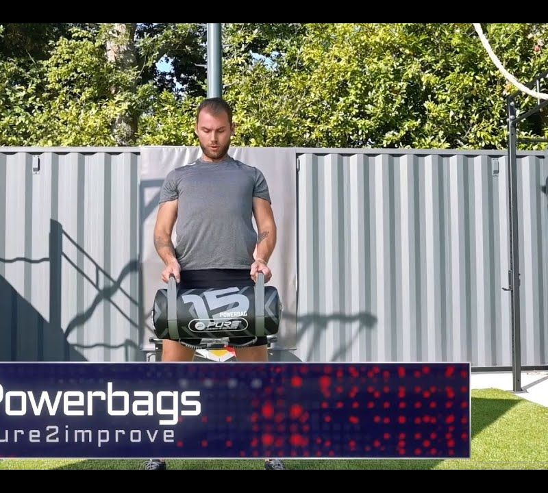 Мішок тренувальний 25 кг Pure2Improve Power Bag фіолетовий P2I202260 6