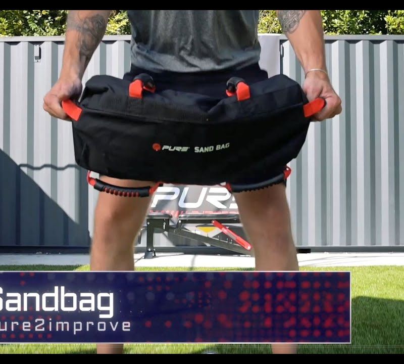 Боксерський мішок Pure2Improve Sandbag чорний 2165 7