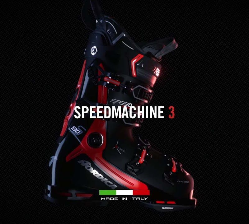 Лижні черевики чоловічі Nordica SPEEDMACHINE 3 130 (GW) чорні 050G1400 3F1 10