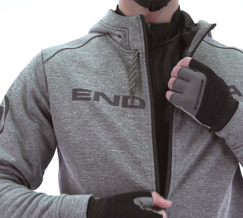 Чоловічий велосипедний світшот Endura Humvee Hoodie з чорничним капюшоном 8