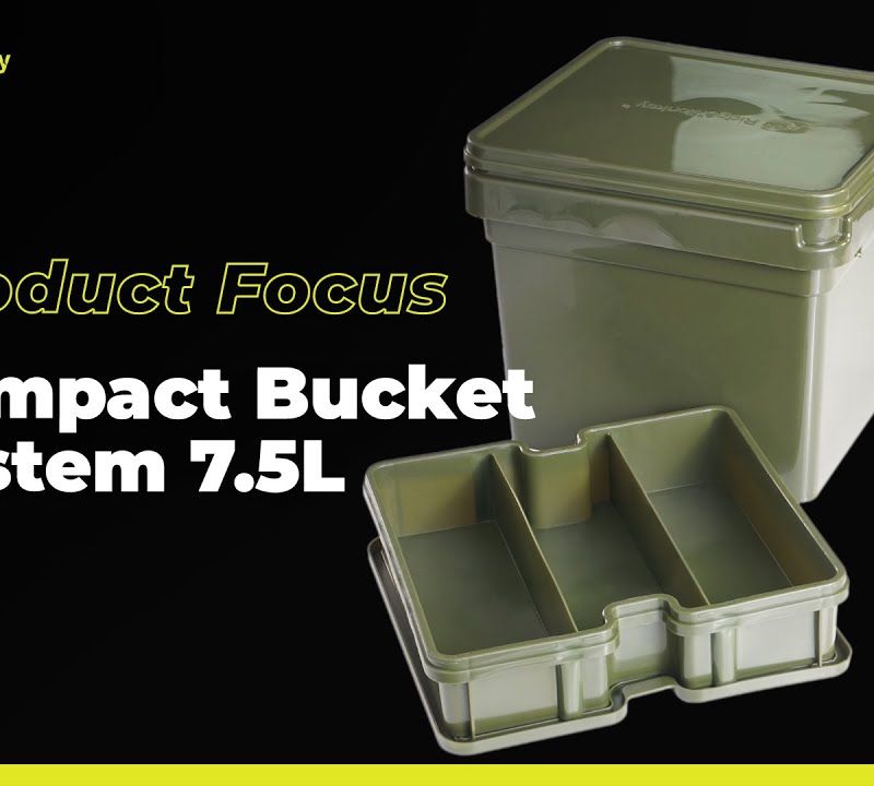 Відро для риболовлі RidgeMonkey Compact Bucket System зелене RM483 5