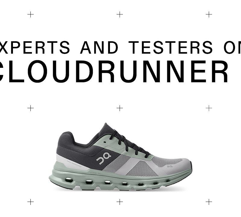 Жіночі кросівки для бігу On Cloudrunner Waterproof fade/black 15