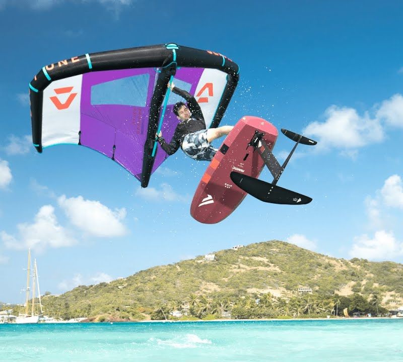 Крило для вінгфойлінгу DUOTONE Wing Slick (CN) mint/grey 6