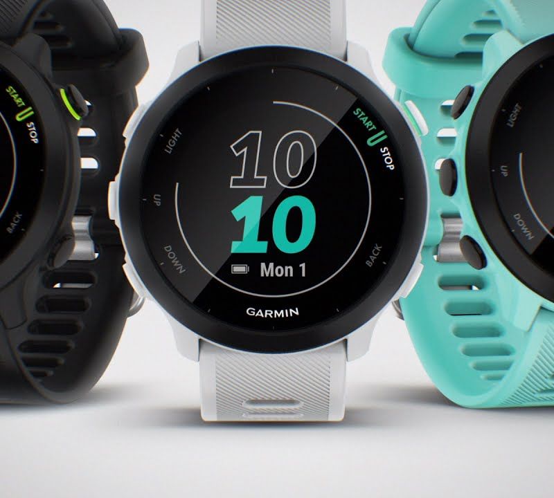 Годинник Garmin Forerunner 55 білий 010-02562-11 7