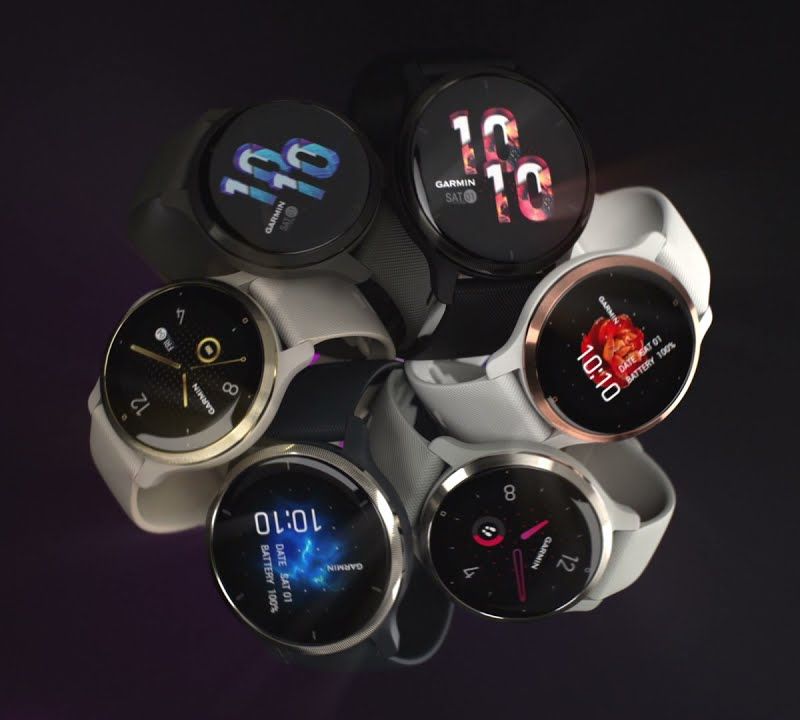 Годинник Garmin Venu 2S бежевий 010-02429-11 7