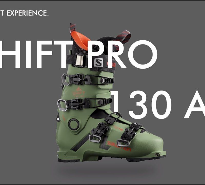Черевики лижні чоловічі Salomon Shift Pro 100 AT зелені L47000800 12