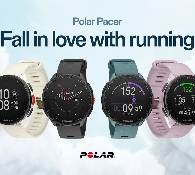 Годинник Polar Pacer кремовий PACER WHI 7