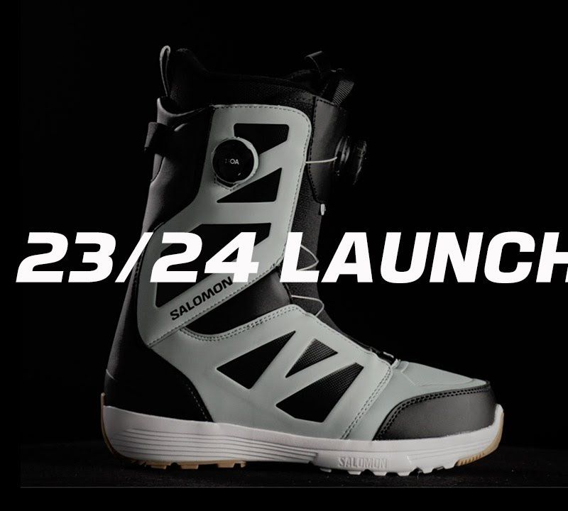 Чоловічі сноубордичні черевики Salomon Launch Boa SJ Boa чорний/чорний/білий 12