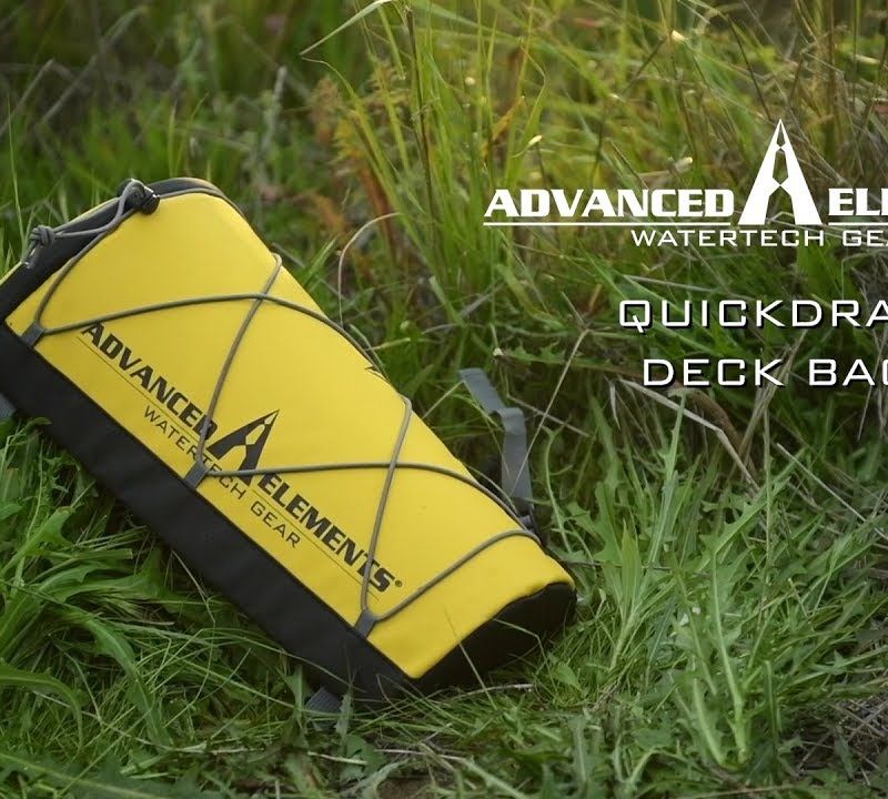 Сумка для байдарки Advanced Elements QuickDraw Deck bag yellow/black 8