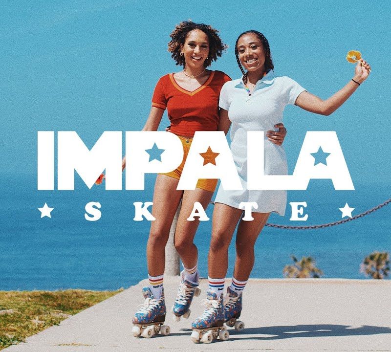 Ковзани роликові IMPALA Quad Skate блакитні IMPROLLER1 9