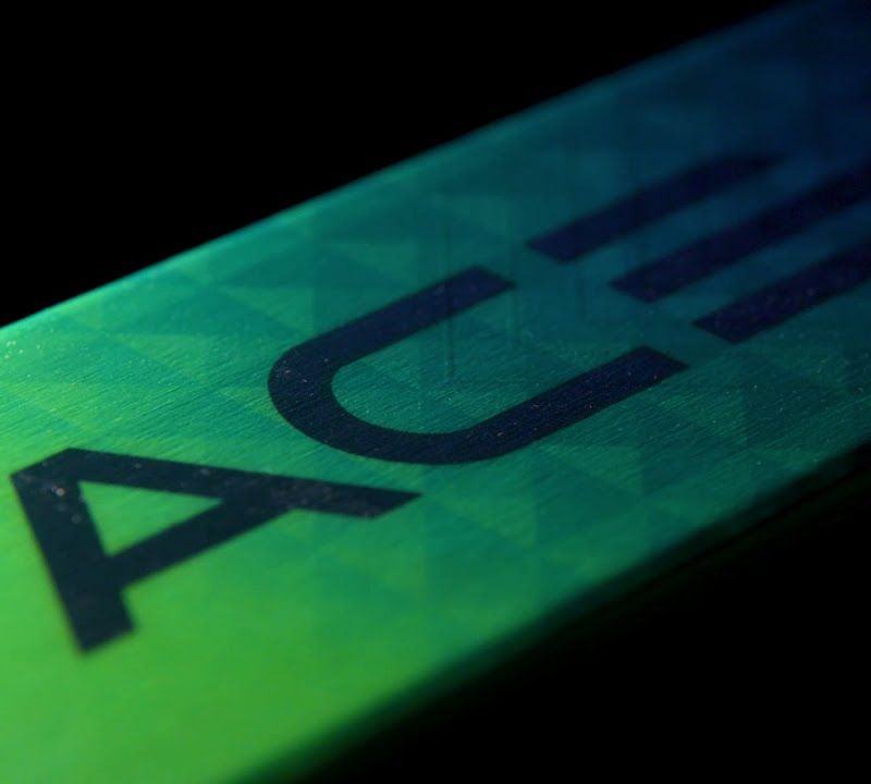 Лижі гірські Elan Ace SCX Fusion + EMX 12 green/blue/black 15