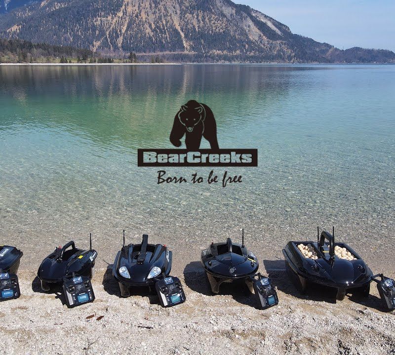 Човник для завозу прикормки BearCreeks Scavenger Pro + GPS Autopilot System Echosonda BC202 чорний BC.V1.PRO.20 9