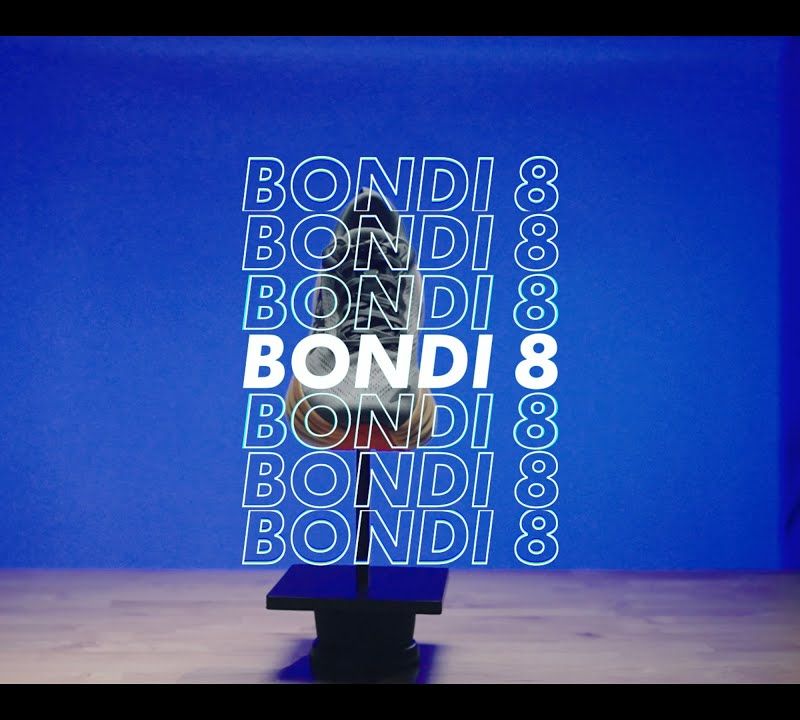 Кросівки для бігу жіночі HOKA Bondi 8 блакитні 1127952-SSCA 16