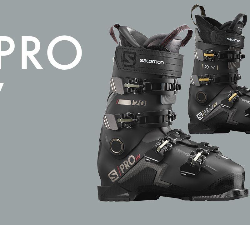 Черевики лижні жіночі  Salomon S/Pro HV 90 GW чорні L41560400 11